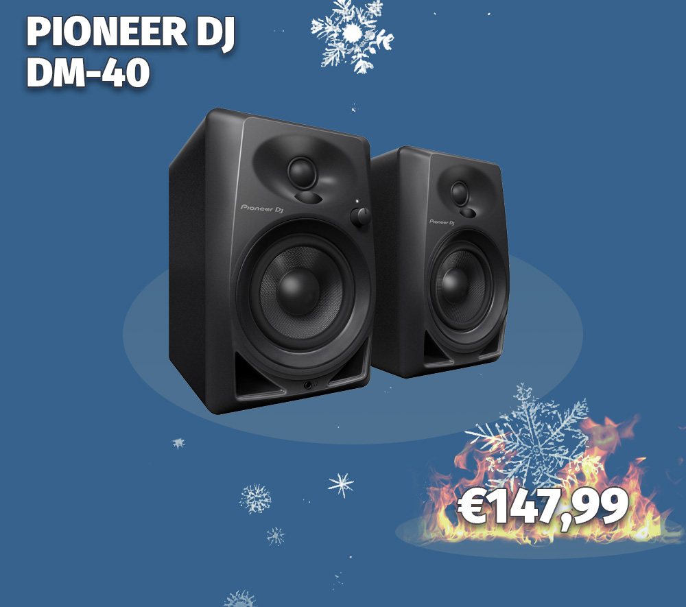 PIONEER DJ DM-40 ΕΝΕΡΓΑ STUDIO MONITORS